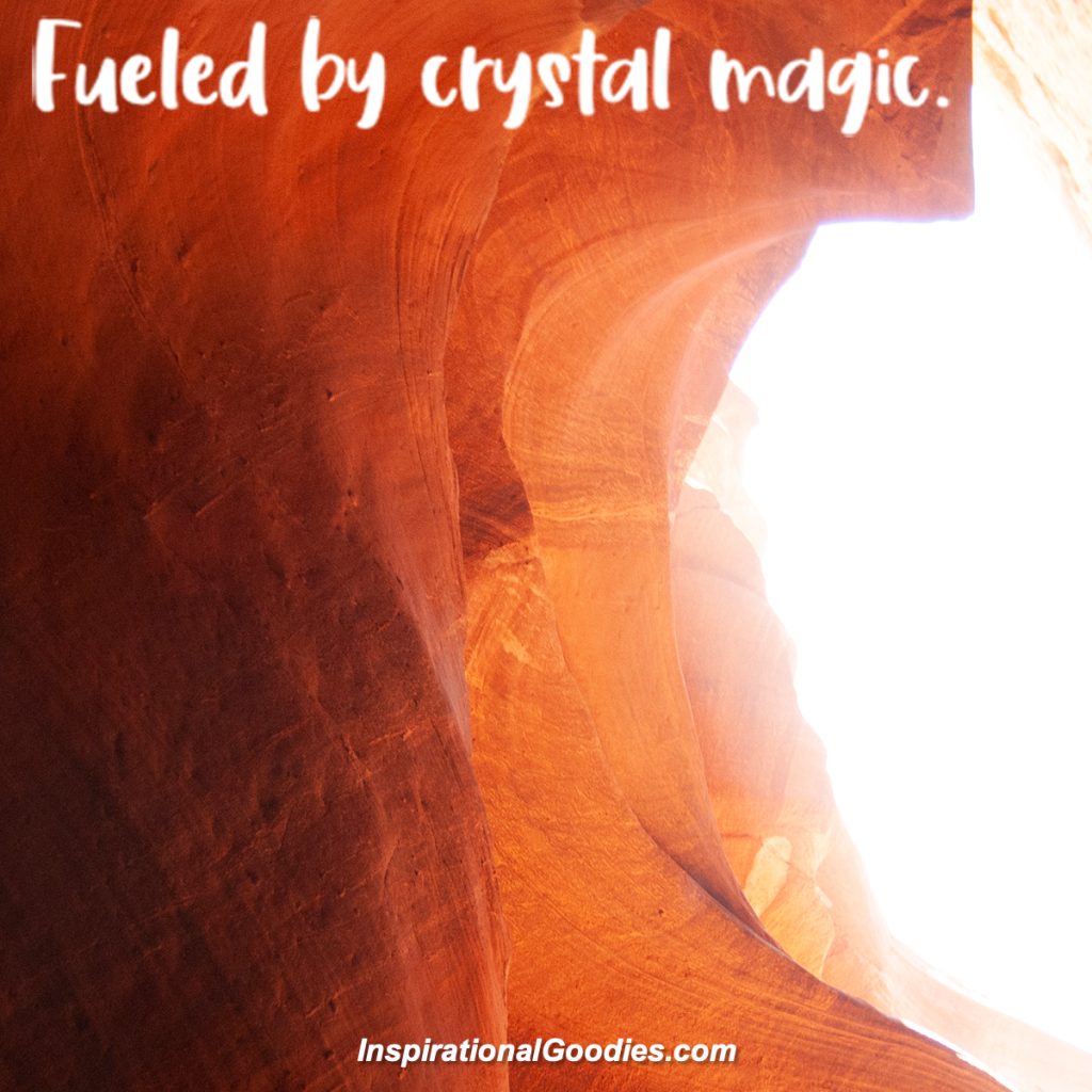 Fueled by crystal magic